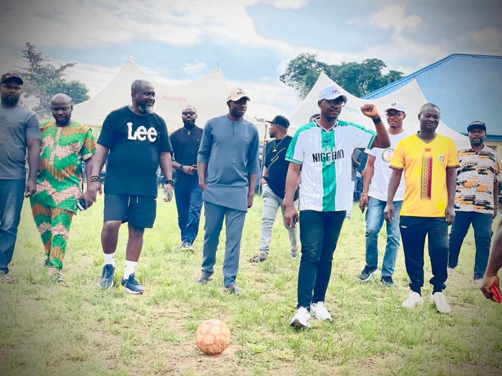 Ceremonial kick-off at the 2025 tournament